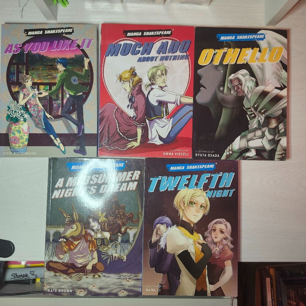 Manga Shakespeare 5 Book Bundle